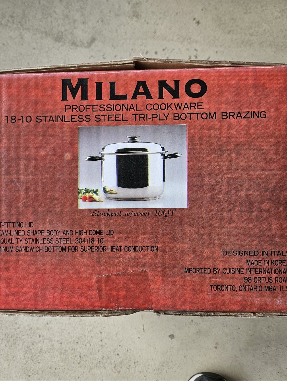 Milano Stainless Steel Cookware - Silver